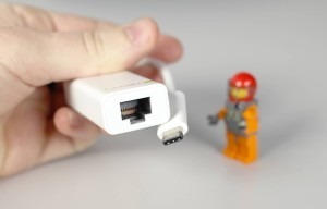 Adattatore da USB-C a Gigabit Ethernet per PC, Macbook e Chromebook