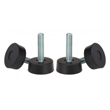 Kit 4 Piedi di Livellamento Antivibrazioni per Armadi Rack I-CASE FEET-VI