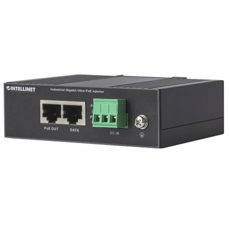 Iniettore Industriale per Guida DIN Gigabit Ultra PoE 60W I-SWHUB IND-POE60W