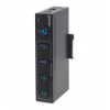 Hub Industriale USB 3.0 4 Porte IDATA USB3-SER-4MH