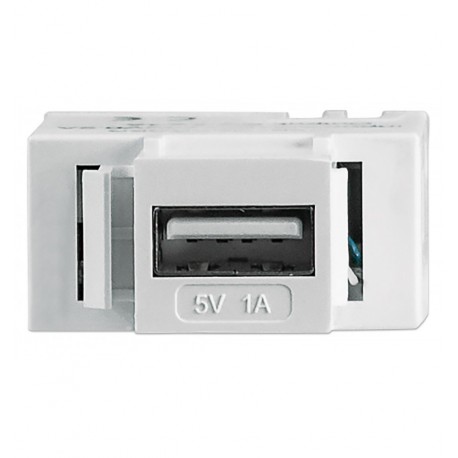 Presa USB con aggancio Keystone per Ricarica IPW-USB-KEY1A