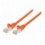 Cavo di rete Patch in rame Cat. 6A Arancione SFTP LSZH 0,5m