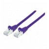 Cavo di rete Patch in rame Cat. 6A Viola SFTP LSZH 0,5m