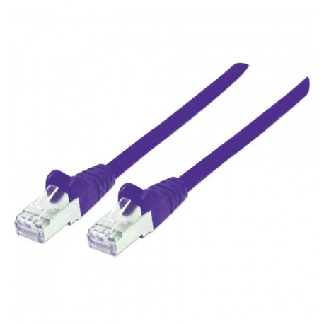 Cavo di rete Patch in rame Cat. 6A Viola SFTP LSZH 5m ICOC LS6A-050-VL