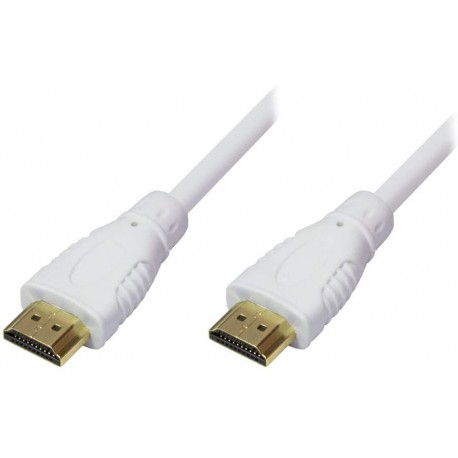 Cavo High Speed HDMI™ con Ethernet 0.5 metri Bianco ICOC HDMI-4-005NWT