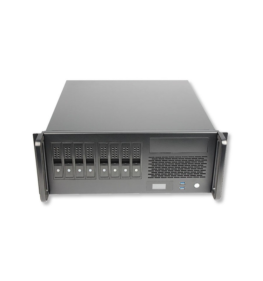 Chassis Industriale Rack 19''/Desktop 4U 8x3.5'' HDD Ultra Compatto