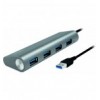 Hub USB 3.0 SuperSpeed 4 porte Alluminio Silver IUSB3-HUB4CR