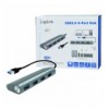 Hub USB 3.0 SuperSpeed 4 porte Alluminio Silver