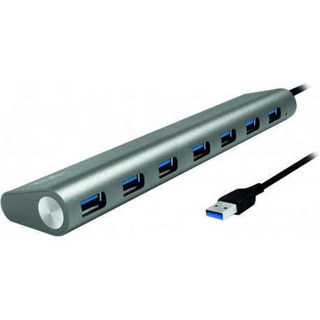 Hub USB 3.0 SuperSpeed 7 porte Alluminio Silver IUSB3-HUB7CR