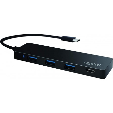 Hub USB-C 3.1 SuperSpeed 3 Porte USB-A 1 porta USB-C Nero IUSB31-HUB4CS