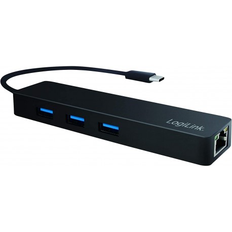 Hub USB-C™ SuperSpeed 3 Porte USB-A 3.0 Femmina Nero IUSB31-HUB3CG