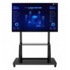 Supporto a Pavimento con Mensola per TV LCD/LED/Plasma 55-100''
