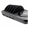 Docking Station USB 5 posti con Caricabatterie Wireless Removibile