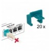 Kit Clip di Sicurezza RJ45 da 20 pezzi