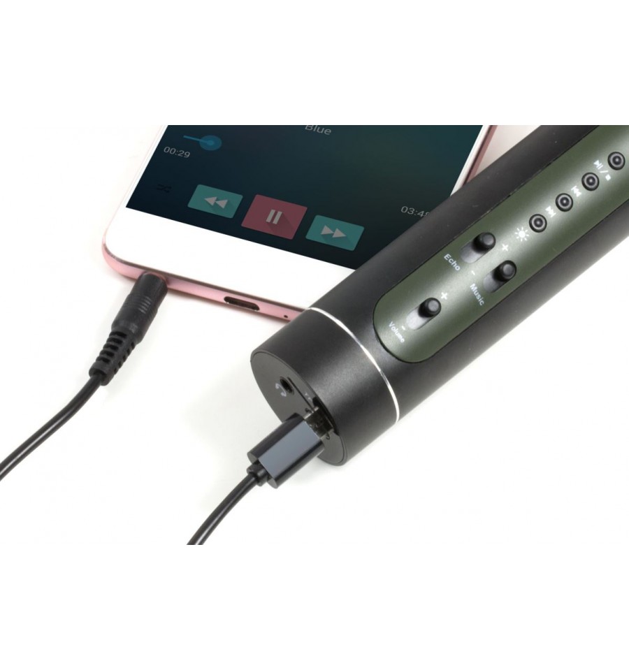 Microfono per Karaoke Wireless Bluetooth microfono dinamico professionale  macchina per cantare portatile per telefono Bluetooth/TV/altoparlante Home  KTV - AliExpress