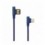 Cavo USB Angolato 90° USB A/USB-C 1.5m Blu