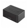 Docking Station USB3.1 Gen2 Doppio Slot HDD/SSD SATA da 2.5''/3.5'' Nero I-CASE SATA-TST50