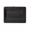 Docking Station USB3.1 Gen2 Doppio Slot HDD/SSD SATA da 2.5''/3.5'' Nero