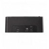 Docking Station USB3.1 Gen2 Doppio Slot HDD/SSD SATA da 2.5''/3.5'' Nero