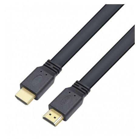 Cavo HDMI 2.0 High Speed con Ethernet A/A M/M Piatto 2m ICOC HDMI2-FE-020TY