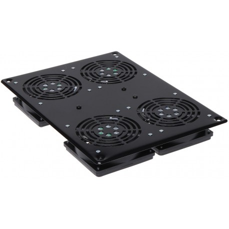 Gruppo di 4 Ventole a Soffitto per Rack 19'' NetRack I-CASE FAN-4FPBK