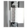 Staffe per montaggio verticale su montanti rack silver