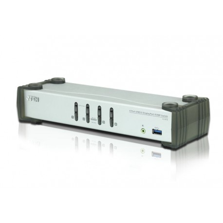 Switch DisplayPort KVMP USB3.0 a 4 porte