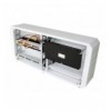 Armadio rack 19'' Ghost con porta grigliata Bianco 