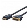 Cavo Video HDMI DVI-D M/M 3 m Alta Qualità ICOC CLC-HDVI-030