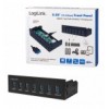 Hub USB Interno 5,25'' 7 porte USB 3.0 con Ricarica Veloce