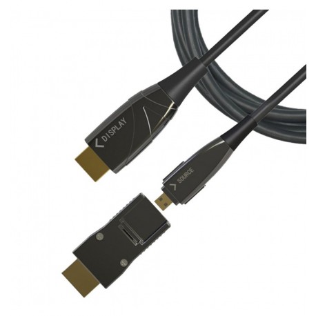 AOC Techly Cavo HDMI A/A Micro HDMI AOC in Fibra Ottica 4K 50m 