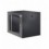 Armadio Rack 19'' a muro 13U sezione unica P 600mm Porta Grigliata Nero