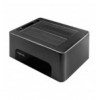 Docking Station USB3.0 Doppio Slot HDD/SSD SATA da 2.5''/3.5'' Nero I-CASE SATA-TST56