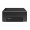 Docking Station USB3.0 Doppio Slot HDD/SSD SATA da 2.5''/3.5'' Nero