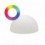 Lampada LED Multicolore a Mezza Sfera