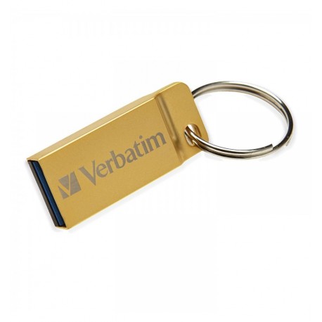 Mini Memoria USB 3.0 Verbatim con Portachiavi 64GB Oro IC-99106