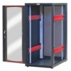 Armadio Server Rack 19'' 600x1000 20 Unita' Nero Grigliato serie IdealNET