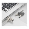 Lucchetto con Sistema di Sicurezza Wedge-Lock per Notebook Cavo 1,8m