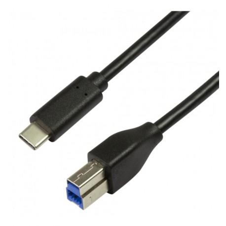 Cavo SuperSpeed USB-C™ Maschio/USB-B Maschio 1m Nero ICOC U3-BC-010B