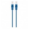 Cavo patch di rete Cat6 UTP Slim 0,5 m blu