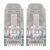 Cavo patch di rete Cat6 UTP Slim 1,5 m grigio