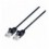 Cavo patch di rete Cat6 UTP Slim 1 m Nero