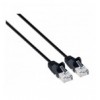 Cavo patch di rete Cat6 UTP Slim 1 m Nero