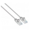 Cavo patch di rete Cat6 UTP Slim 1 m grigio