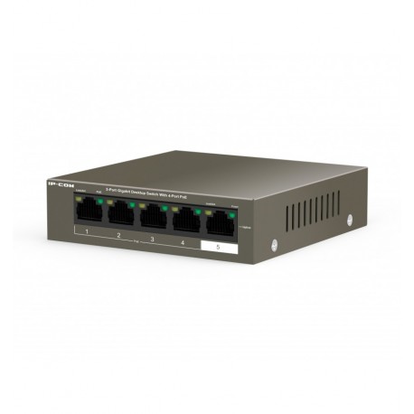 Switch 5 Porte Gigabit Desktop con 4 porte PoE+ ICIP-G1105P-4