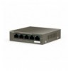 Switch 5 Porte Gigabit Desktop con 4 porte PoE+ ICIP-G1105P-4