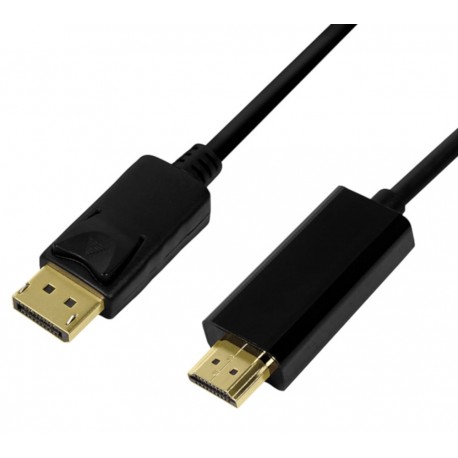 Cavo Convertitore DisplayPort 1.2 a HDMI 1.4 M/M 5m ICOC DSP-H12-050BN