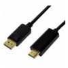 Cavo Convertitore DisplayPort 1.2 a HDMI 1.4 M/M 5m ICOC DSP-H12-050BN