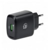 Caricatore USB da Muro QC3.0 18W Quick Charge™ Nero IPW-USB-QC3BH