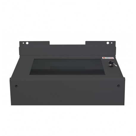 Staffe a Parete per Fissaggio Armadio Serie EE Nero I-CASE TRAY-EE2008BK